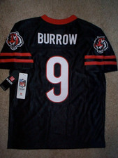 2025-2026 Bengals JOE BURROW nfl Jersey YOUTH KIDS BOYS L-LARGE 12-14