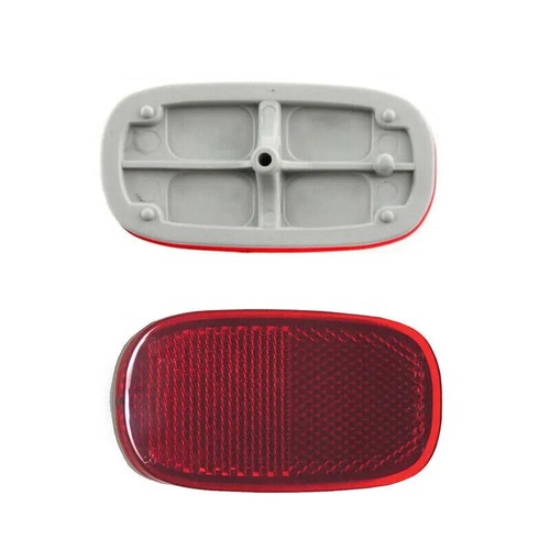 1 par de luces reflectoras de parachoques trasero rojas izquierda+derecha para Toyota Rav4 1994-2005 - Imagen 5 de 5