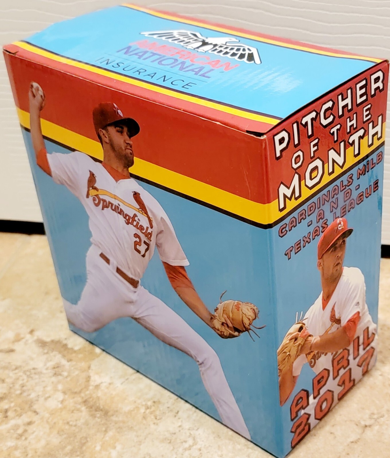 NIB St Louis Cardinals Jack Flaherty Pitcher Bobblehead Springfield SGA