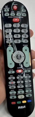 Used RCA 6 Device Universal Remote Control RCRPS06GR