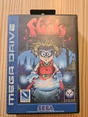 Flink - SEGA Mega Drive - Komplett In OVP - CIB - INKLUSIVE Schutzhülle 