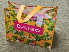 Large DAISO Hawaii reusable shopping tote/bag NEW!