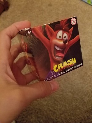 Crash Bandicoot Collectible Micro Blocks Figurine BRAND NEW SEALED ...