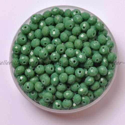 Wholesale Quality Czech Crystal Faceted Rondelle Spacer Beads 4MM 6MM 8MM 10MM - Picture 97 of 101