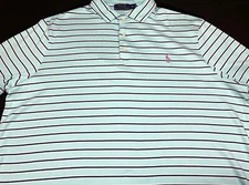 Ralph Lauren Mens Polo Pullover Knit Short Sleeve Cotton Stripe Shirt X Large XL