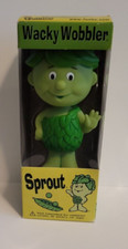 UPC 830395000008 product image for FUNKO Wacky Wobbler GREEN GIANT Bobble Head LITTLE SPROUT nodder Figure 2002 | upcitemdb.com