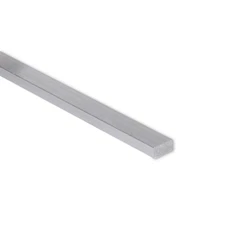 3/8" x 1/2" Aluminum Flat Bar, 6061 Plate, 12 Inch Length, T6511, 0.375"
