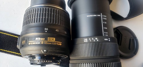 Nikon D5100 16.2MP Digital SLR Camera with SIGMA 18-200mm and 18-55mm Lens #C90 - Picture 6 of 11