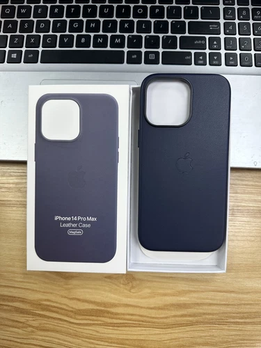 Funda delgada de cuero de lujo con Magsafe para iPhone 12 13 14 15 Pro Max Plus - Imagen 21 de 25