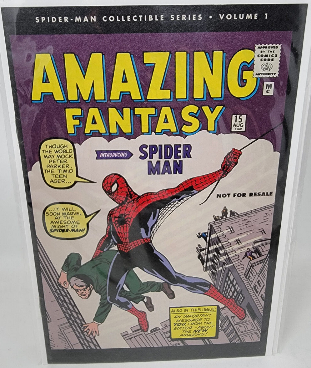 SPIDER-MAN COLLECTIBLE SERIES #1 AMAZING FANTASY 15 NEWSPAPER