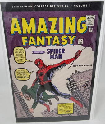 SPIDER-MAN COLLECTIBLE SERIES #1 AMAZING FANTASY 15 NEWSPAPER