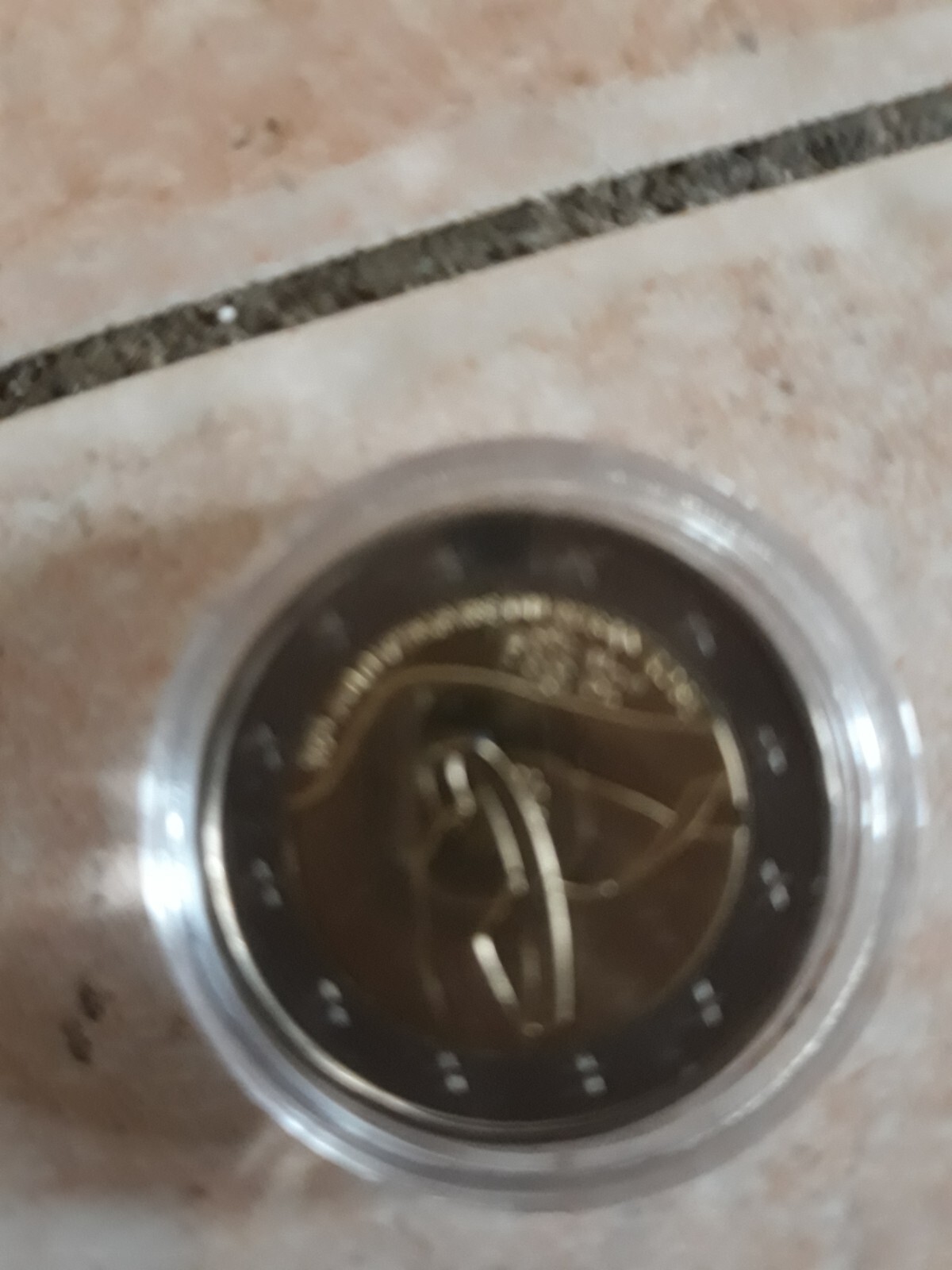 Pièce Monnaie 2 Euros Commémorative 25 eme anniversaire du ruban rose 1992 2017