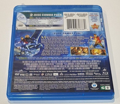 Disney The Sorcerer’s Apprentice (Blu-Ray) (DVD) * - Picture 2 of 2