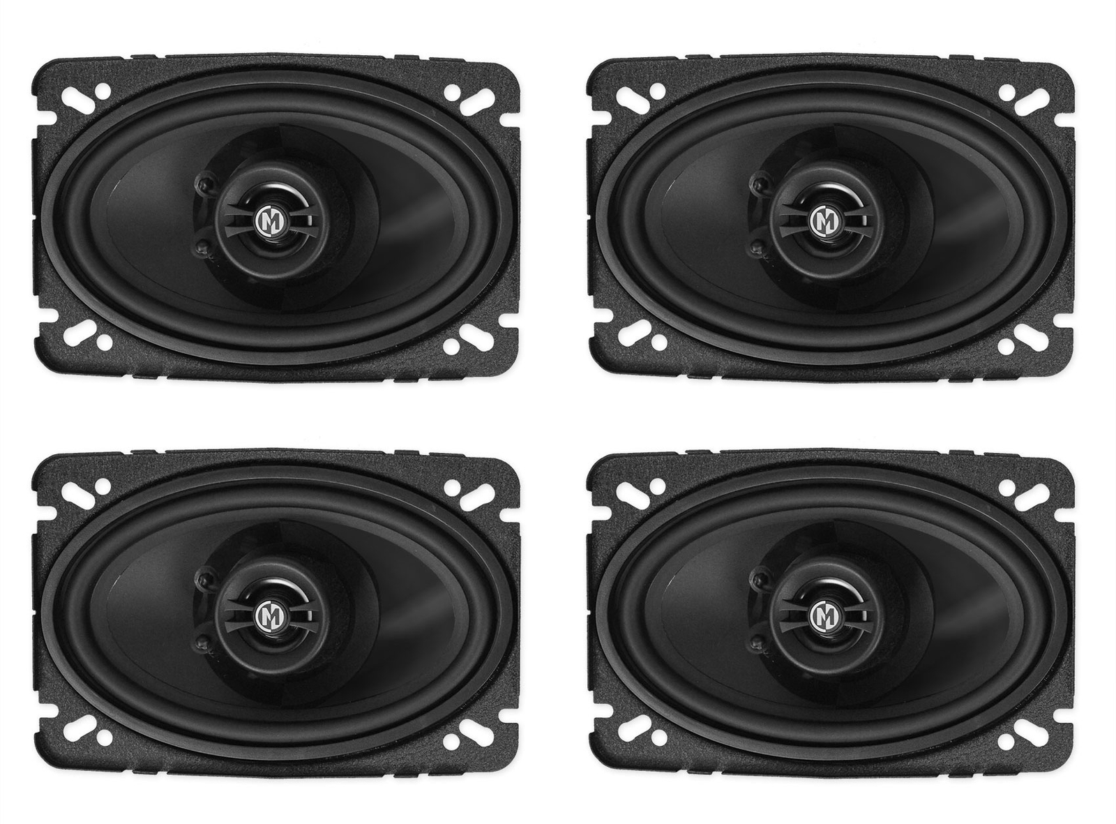 4 2-полосные автомобильные колонки Memphis Audio PRX46 4x6 мощностью 60 Вт с поворотными твитерами 4x64x6 18290₽