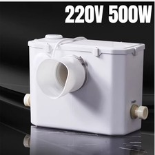 Toilet Water Elevator 220V Basement Macerator Pump Waste Water Toilet System New