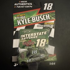 2022 1/64 #18 KYLE BUSCH INTERSTATE BATTERIES WAVE 4 nascar Authentics wave 04