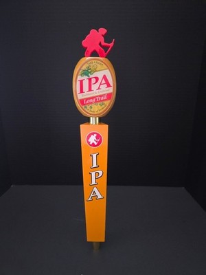 Long Trail Brewing Company Take A Hike IPA Beer Tap Keg Handle Vermont 17'' Long