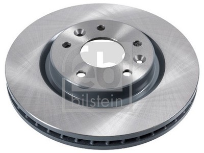 2x FEBI BILSTEIN Bremsscheibe 108392 für NISSAN RENAULT KADJAR KOLEOS 2 TCe 130
