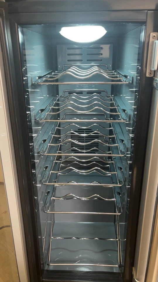 Mini nevera Everstar HDC36SS acero inoxidable 36 enfriador de vino Foto 2 de 4