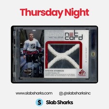 2022 SP GAME USED #ASN-SS STEVEN STAMKOS NHL ALL-STAR NET CORD RELIC /35