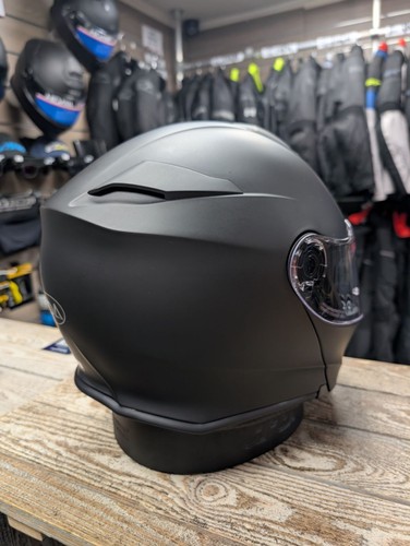 MIDA MV-2 Flip Front DVS Modular Motorcycle Helmet Matt Black - L - Picture 4 of 8