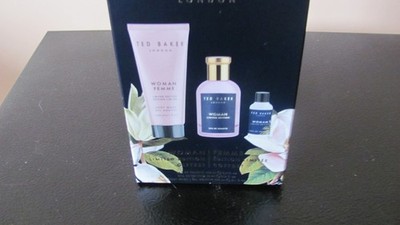Ted Baker London Limited Edition GIft Set 3.4 Oz Eau De Toilette & .5 &Body Wash