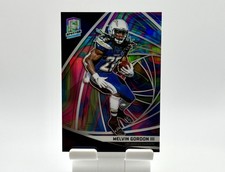 Melvin Gordon III 2/4 Neon Marble 2019 Panini Spectra Football Card NFL Chargers