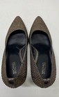 michael Kors Bronze Solid with rhinestones Pointed Toe Pump Heels Women 7M — photo 5