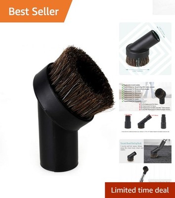 Round Horse Hair Vacuum Attachment - Perfect for Dusting Furniture and Vents