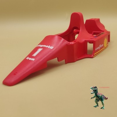 Playmobil TEAM - Rote Karosserie - Formel 1 Auto - F1 - GOOD YEAR - BLAUPUNKT...