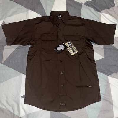 Neu BlackHawk Warrior Wear Tactical Shirt Braun Kurzarm Gr. Small S UK M
