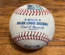 Victor Caratini Astros Game Used SINGLE Baseball 5/10/2025 vs Reds Hit #406