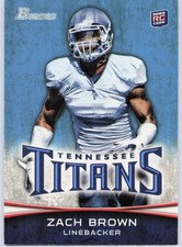 2012 Bowman - Zach Brown, #122, RC