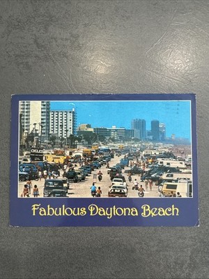 Postkarte Daytona Beach Florida 1986 Ansichtskarte Ak 2346