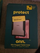 ONN protect Slim Rugged Tablet Case Fits ONN 11" Tablet Pro 2024 NEW