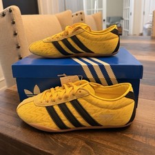 adidas Tokyo W Women s Low Top Suede Sneakers Yellow/Black IH6614