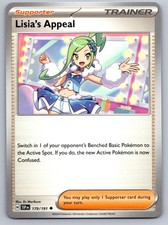 Lisia's Appeal #179 Prices | Pokemon Surging Sparks | Pokemon Cards