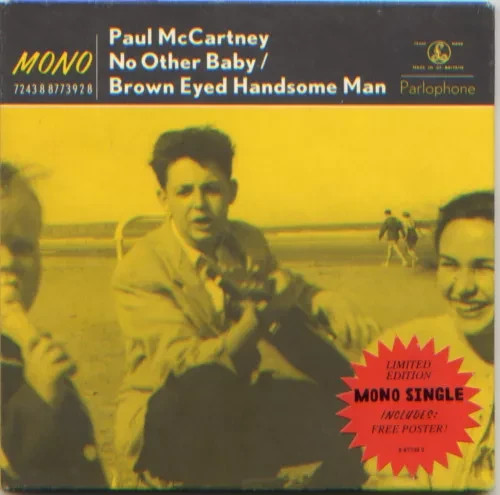 PAUL McCARTNEY NO OTHER BABY /BROWN EYED HANDSOME MAN / FABULOUS CD WITH POSTER - Picture 1 of 1