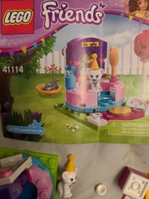 41114 LEGO Complete Friends Pets Party Styling cat white feline NEW!