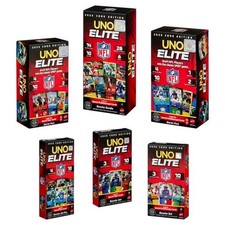 Mattel MTTJHG46 UNO Elite NFL Starter Pack 2025 Card Game