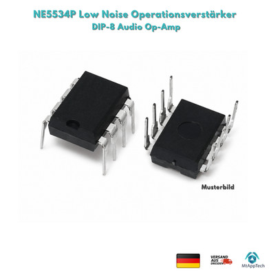 NE5534P Low Noise Operationsverstärker DIP-8 Audio Op-Amp