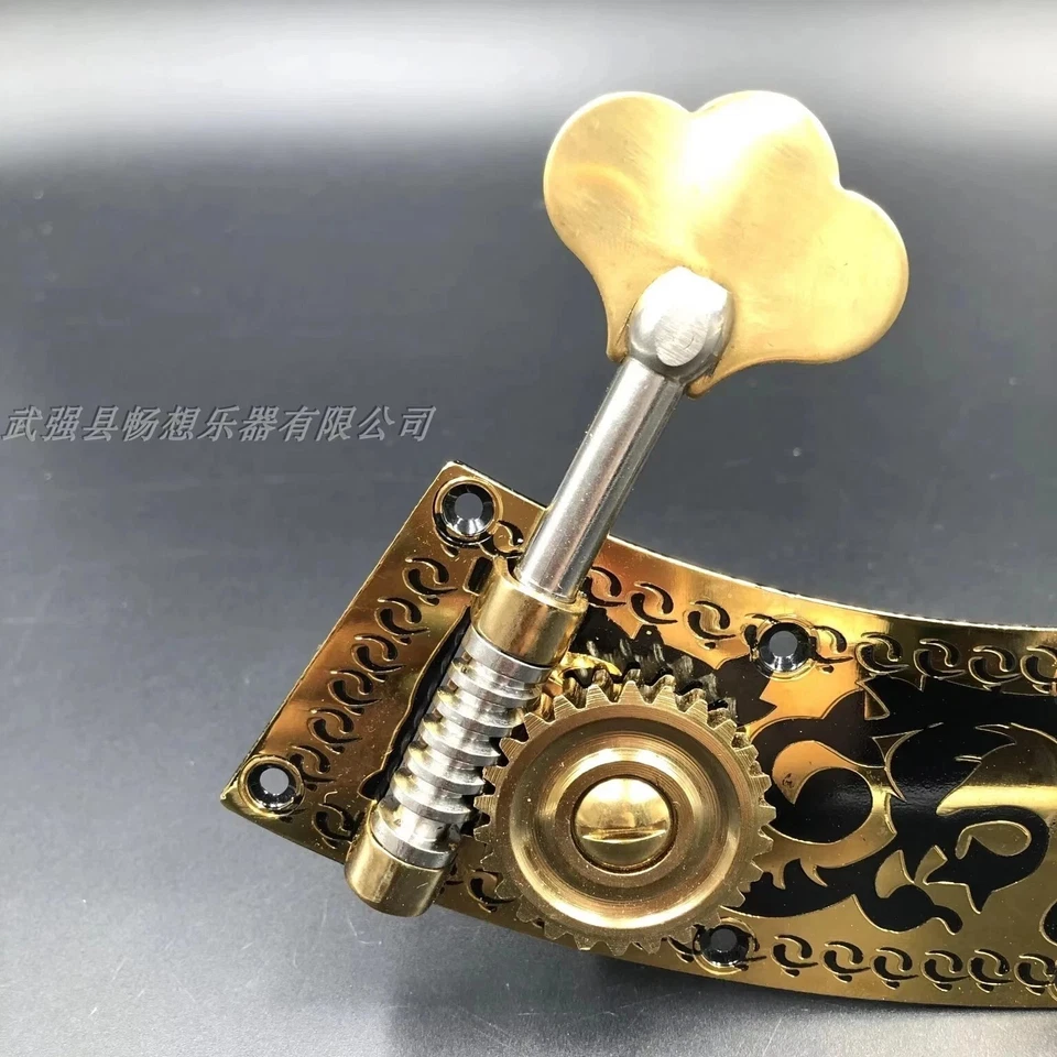 Brass 4/4&3/4 double bass unite style machine head pegs ,instrument part - Image 2 of 4