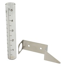 Edelstahlrahmen 5 Zoll Klarglasrohr für genaue Messungen