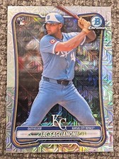 Topps Bowman Chrome 2026 Rookie Mojo Refractor #75 Jac Caglianone Royals 