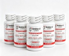 1-5pack Amino-U Labs Tesofensine 500mcg Capsules 60 Count Laboratory Tested COA