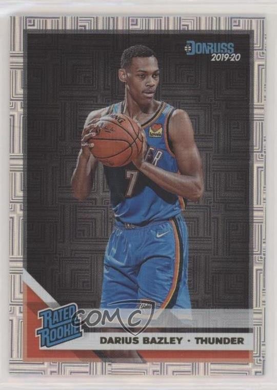 2019-20 Panini Donruss Rated Rookie Infinite Darius Bazley #249 8k4
