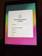 Apple iPad Series 9.7" Tablet, Wi-Fi, 32GB Storage, Gray, iOS