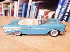 VINTAGE WESTERN MODELS 1957 CHEVROLET BELAIR CONVERTIBLE   1:43 SCALE
