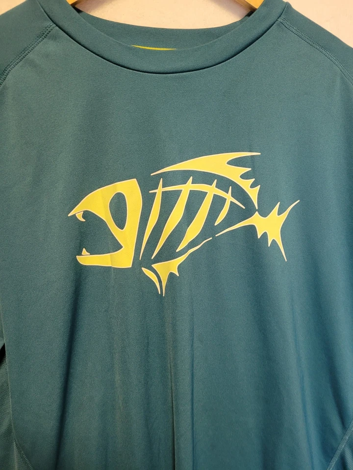 Camisa de pesca de manga larga G. Loomis para hombre talla XL verde azulado Foto 3 de 4