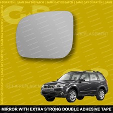 For Subaru Forester wing mirror glass 11-13 Left Passenger side Spherical